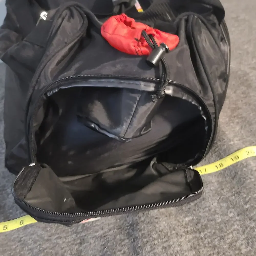 Vintage Dale Earnhardt Sr . #3 Travel/Duffle Bag Black No shoulder strap.